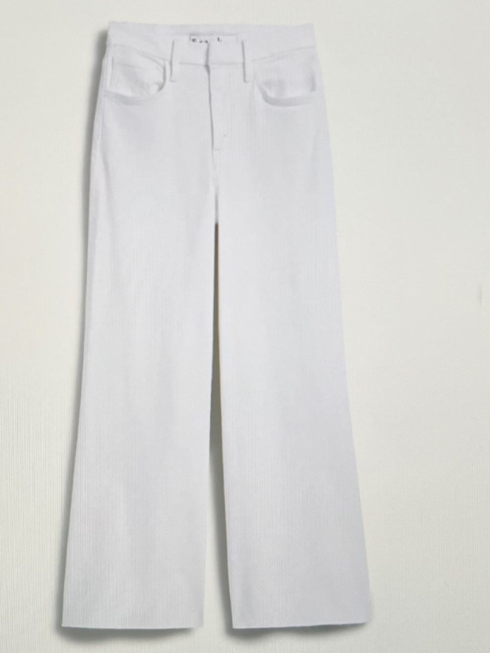 Frank & Eileen GALWAY 26" Inseam Wide-Leg Jean White Size 30 NWT